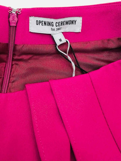 Pre - loved OPENING CEREMONY A - Line Pink Mini Skirt at Reems Closet