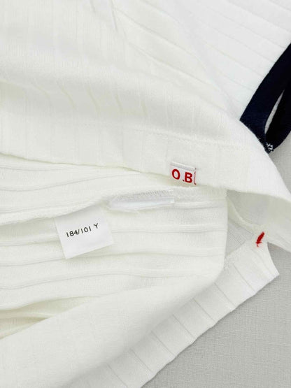 Pre - loved ORLEBAR BROWN Ribbed White Size Medium T-shirt at Reems Closet