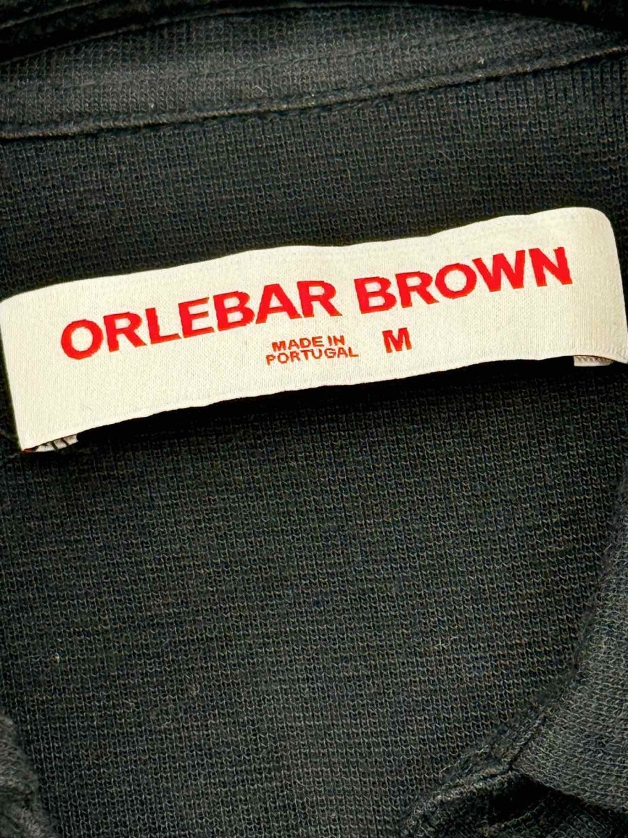 Pre - loved ORLEBAR BROWN Sebastian Polo Black Size Medium Shirt at Reems Closet