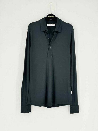 Pre - loved ORLEBAR BROWN Sebastian Polo Black Size Medium Shirt at Reems Closet