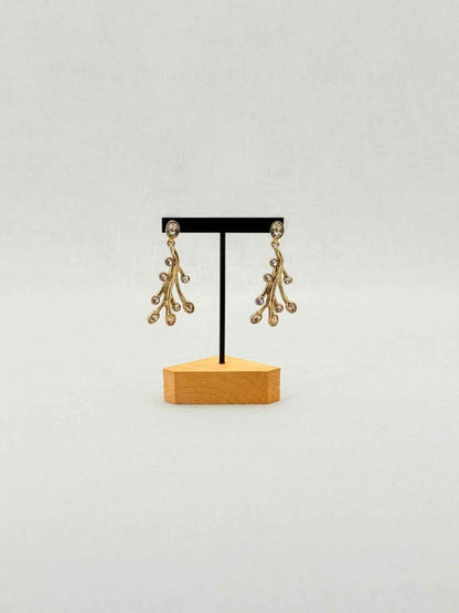 Pre - loved OSCAR DE LA RENTA Fashion Earrings at Reems Closet