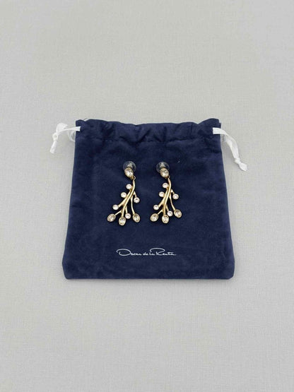 Pre - loved OSCAR DE LA RENTA Fashion Earrings at Reems Closet