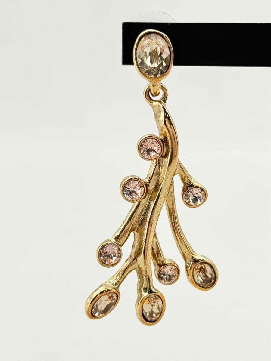 Pre - loved OSCAR DE LA RENTA Fashion Earrings at Reems Closet