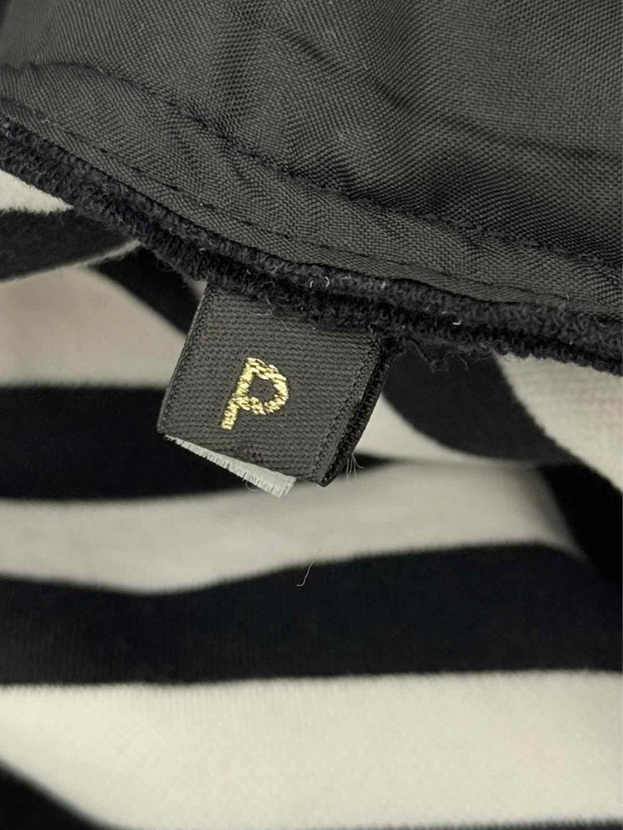 Pre - loved OSKLEN Black & White Striped Size Small Pants at Reems Closet