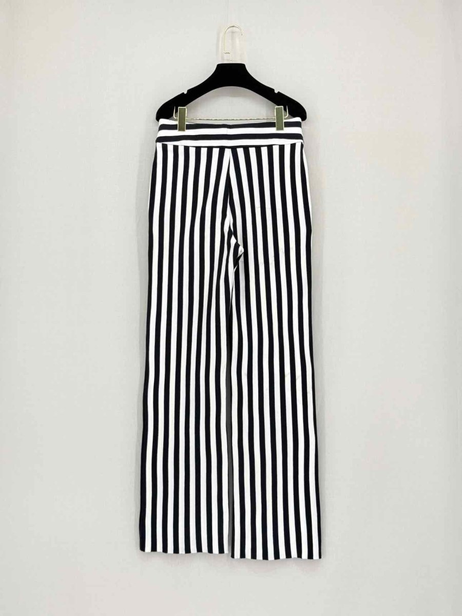 Pre - loved OSKLEN Black & White Striped Size Small Pants at Reems Closet