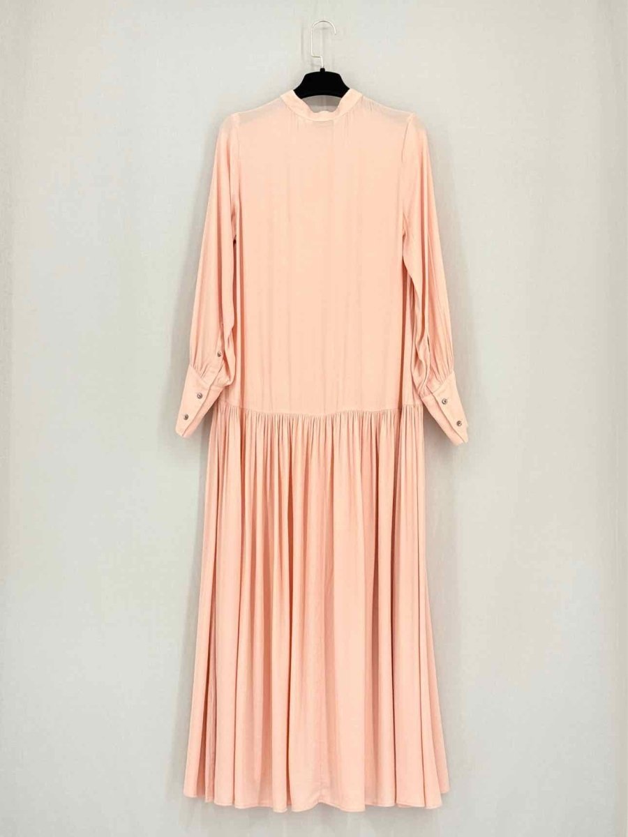 Pre - loved & OTHER STORIES Peach Size US 6 Midi Dress at Reems Closet