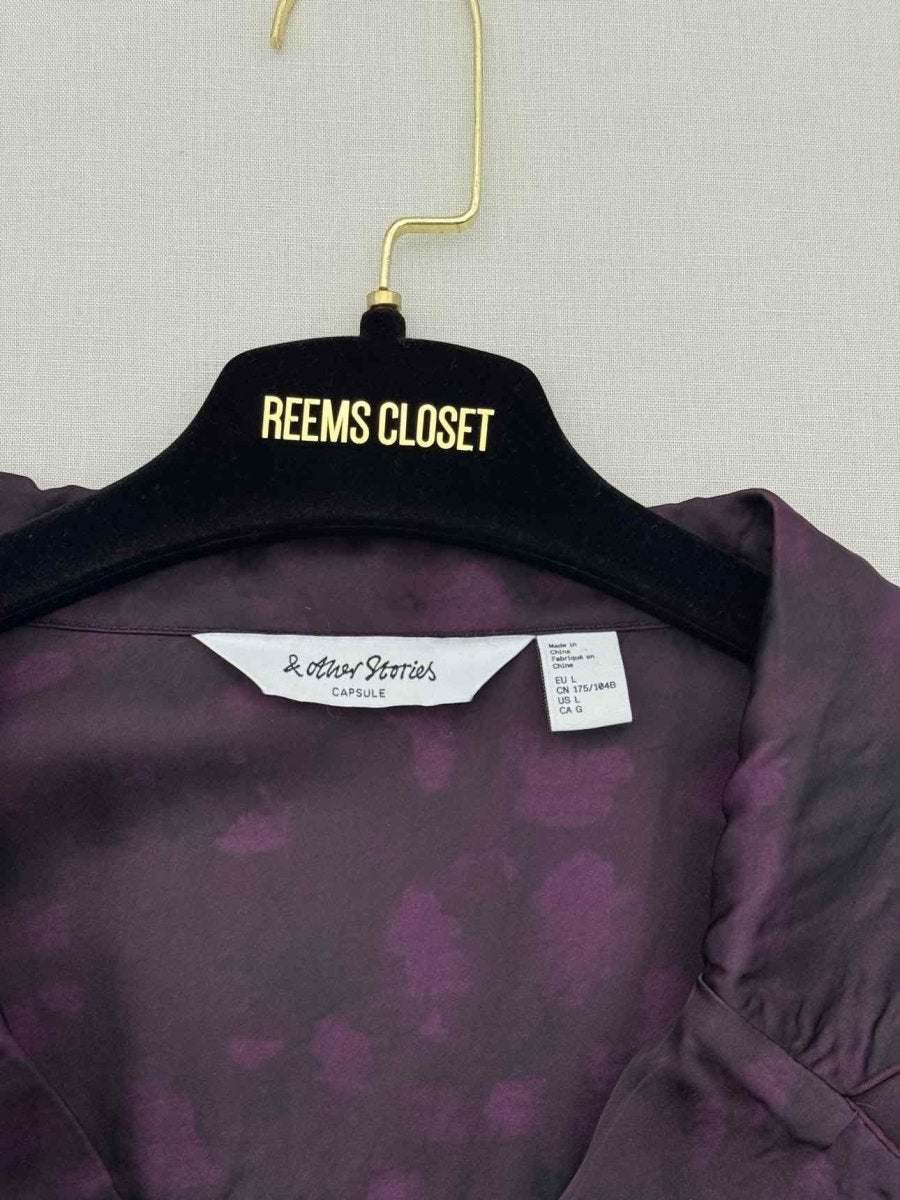 Pre-loved & OTHER STORIES Purple Size US Large/6 Outfit Set at Reems Closet
