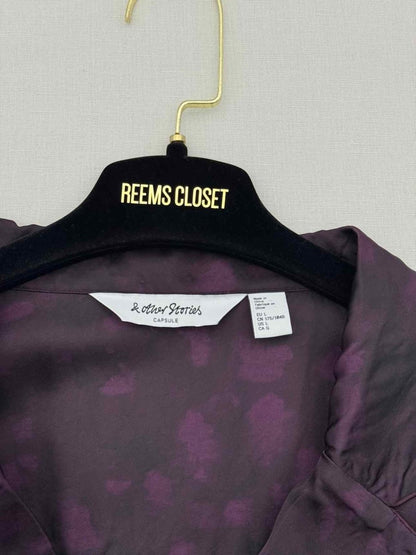 Pre-loved & OTHER STORIES Purple Size US Large/6 Outfit Set at Reems Closet