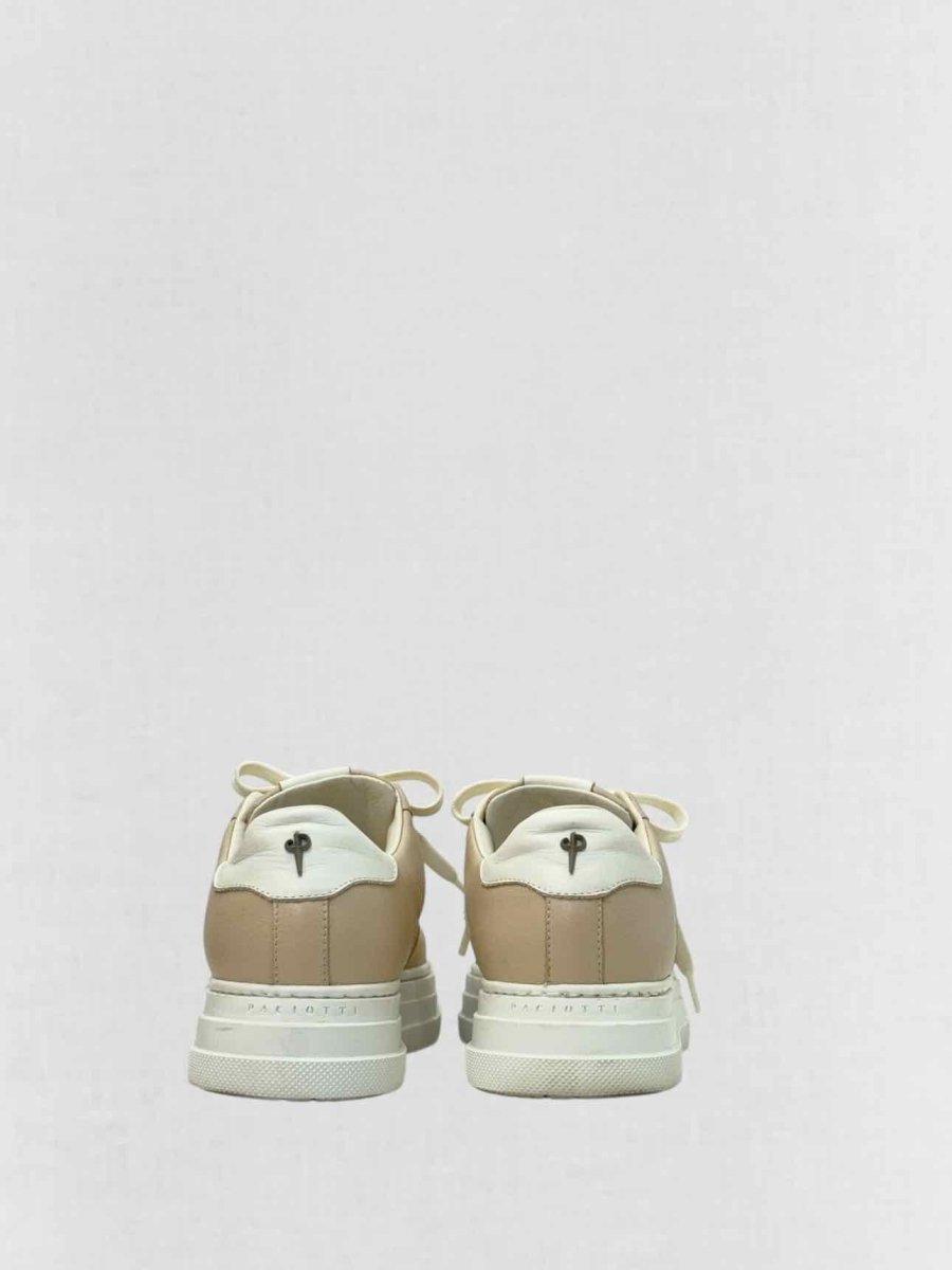 Pre - loved PACIOTTI White & Mocha Size EU 37 Sneakers at Reems Closet