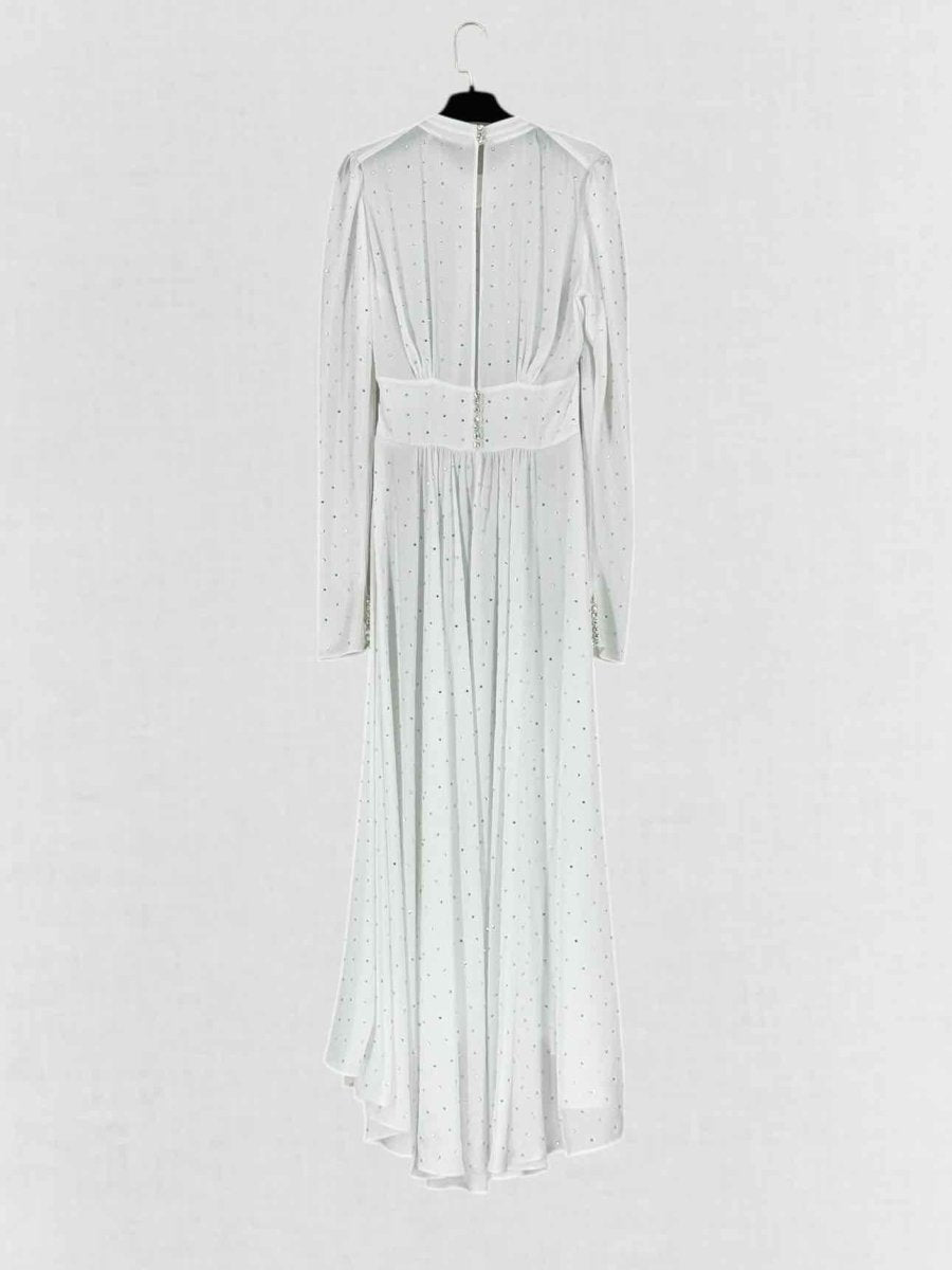 Pre - loved PACO RABANNE White Size US 6 Long Dress at Reems Closet