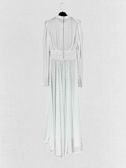 Pre - loved PACO RABANNE White Size US 6 Long Dress at Reems Closet