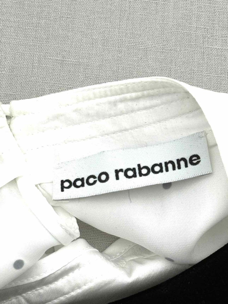 Pre - loved PACO RABANNE White Size US 6 Long Dress at Reems Closet