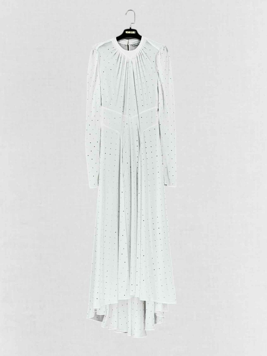 Pre - loved PACO RABANNE White Size US 6 Long Dress at Reems Closet