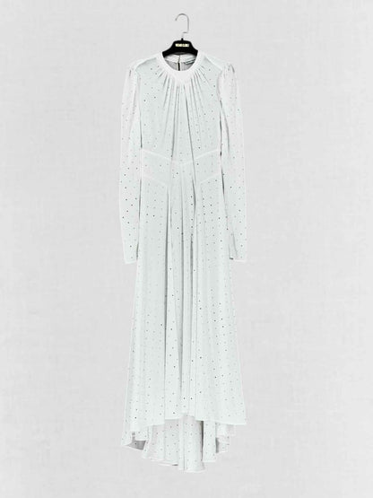 Pre - loved PACO RABANNE White Size US 6 Long Dress at Reems Closet