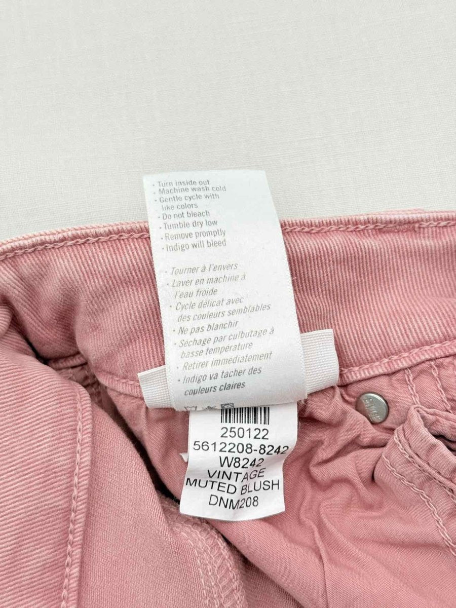 Pre-loved PAIGE Anessa Ash Pink Size 26 Jeans at Reems Closet