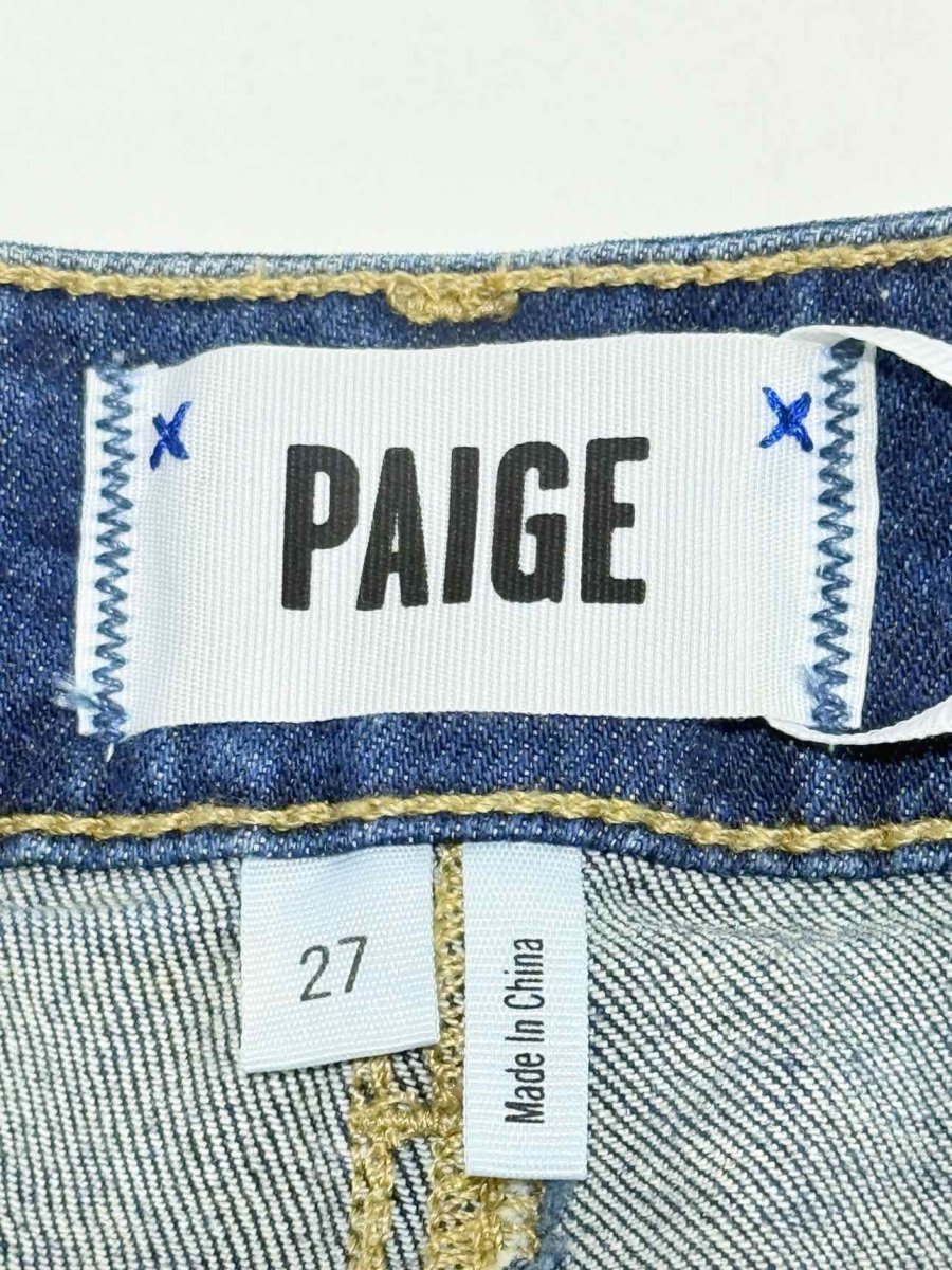 Pre - loved PAIGE Blue Size 27 Shorts at Reems Closet