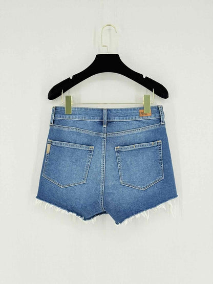 Pre - loved PAIGE Blue Size 27 Shorts at Reems Closet
