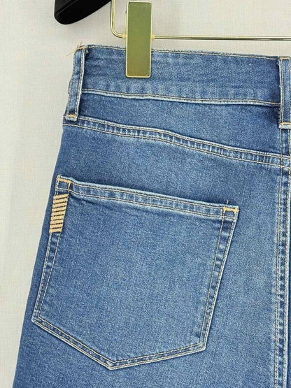 Pre - loved PAIGE Blue Size 27 Shorts at Reems Closet