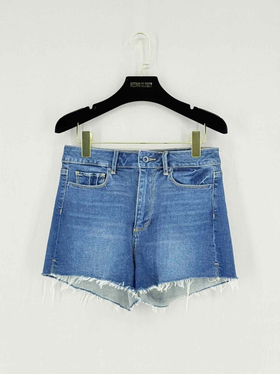 Pre - loved PAIGE Blue Size 27 Shorts at Reems Closet