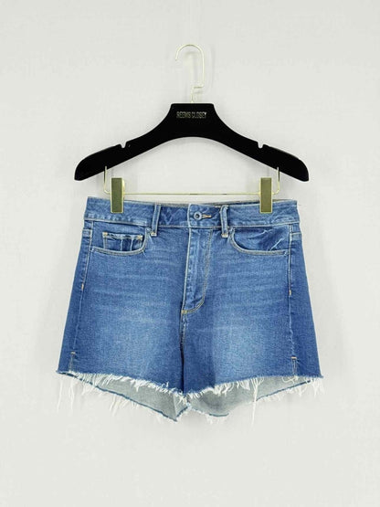 Pre - loved PAIGE Blue Size 27 Shorts at Reems Closet