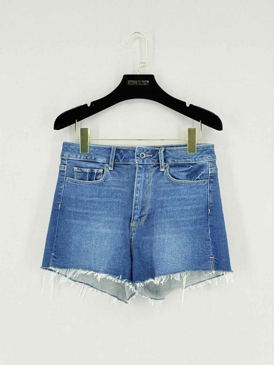 Pre - loved PAIGE Blue Size 27 Shorts at Reems Closet
