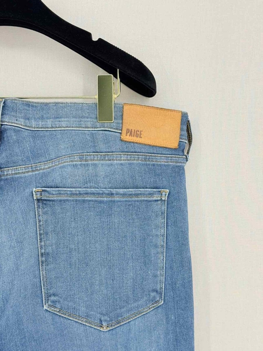 Pre - loved PAIGE Lennox Blue Size 36 Pants at Reems Closet