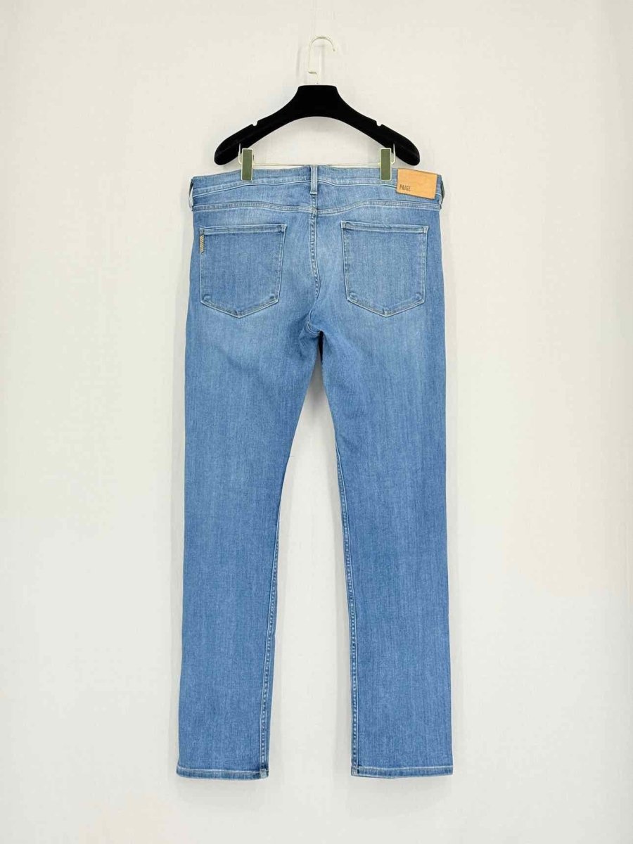 Pre - loved PAIGE Lennox Blue Size 36 Pants at Reems Closet