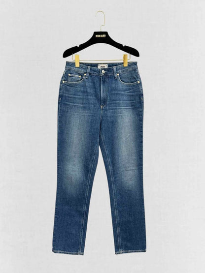 Pre - loved PAIGE Sarah Slim Blue Size 30 Jeans at Reems Closet
