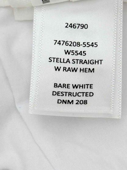 Pre - loved PAIGE Stella White Size 25 Jeans at Reems Closet