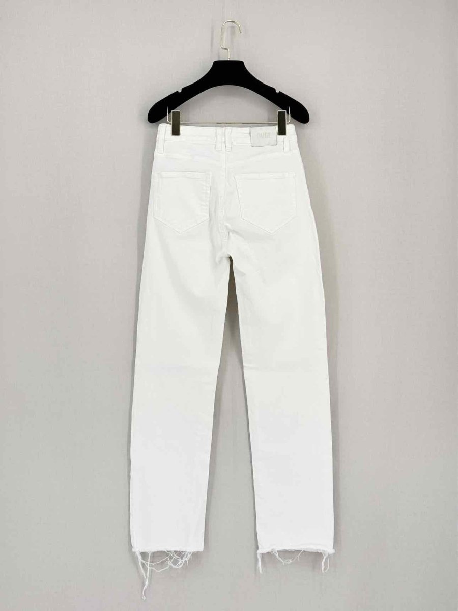 Pre - loved PAIGE Stella White Size 25 Jeans at Reems Closet