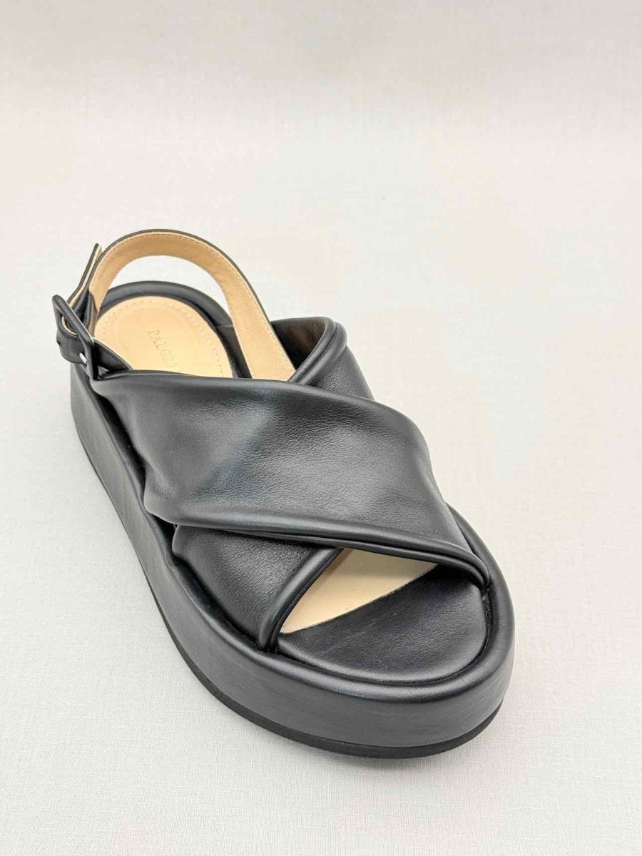 Pre - loved PALOMA BARCELO Black Size EU 36 Platform Sandals at Reems Closet