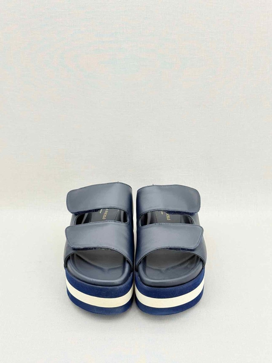 Pre - loved PALOMA BARCELO Navy Blue Size EU 36 Slip - ons at Reems Closet