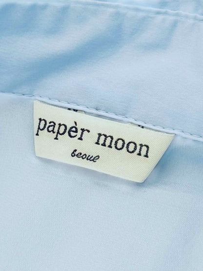 Pre - loved PAPER MOON Blue Size Small Long Dress at Reems Closet