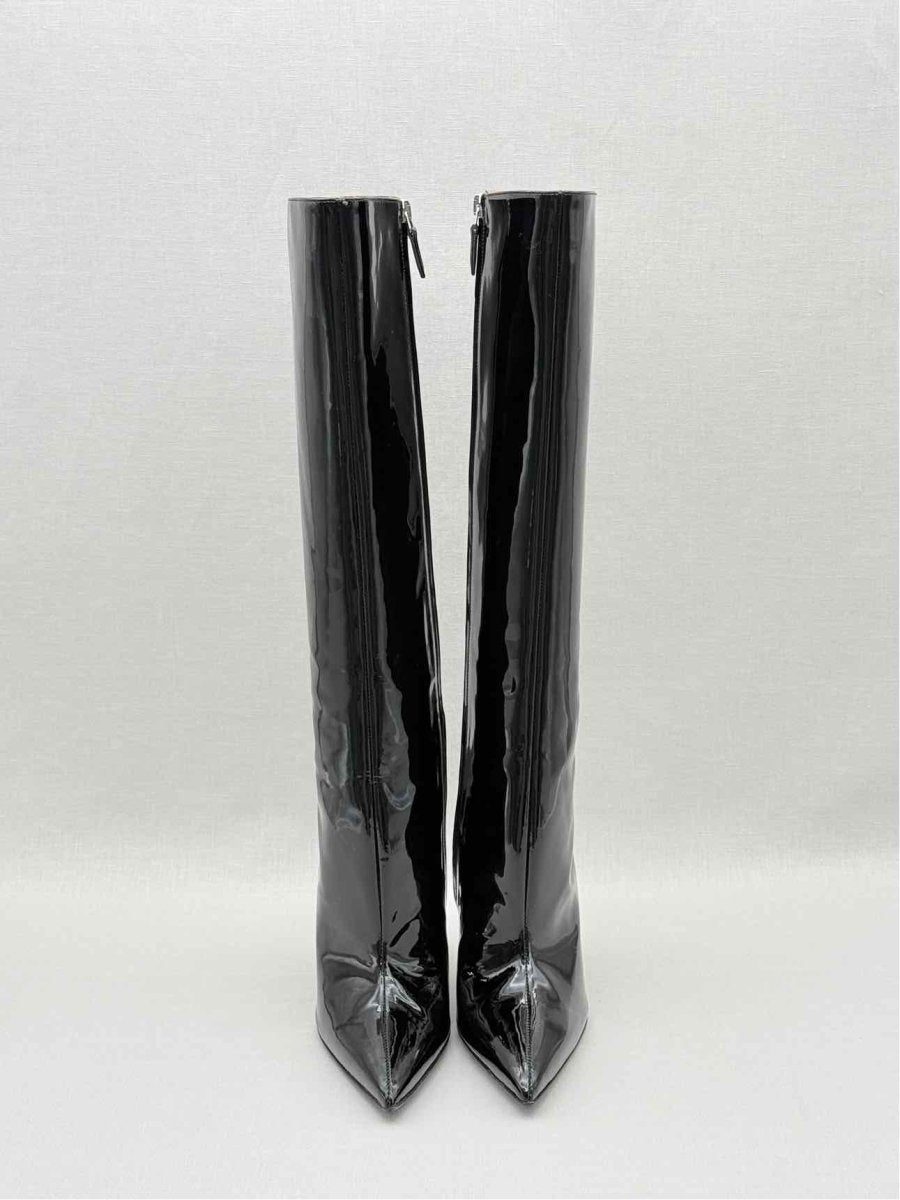 Pre - loved PARIS TEXAS Lidia Black Size EU 37 Knee High Boots at Reems Closet