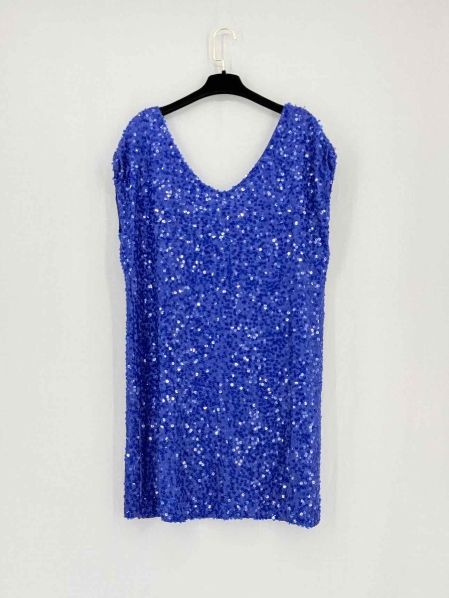 Pre - loved P.A.R.O.S.H Blue Size XLarge Short Dress at Reems Closet