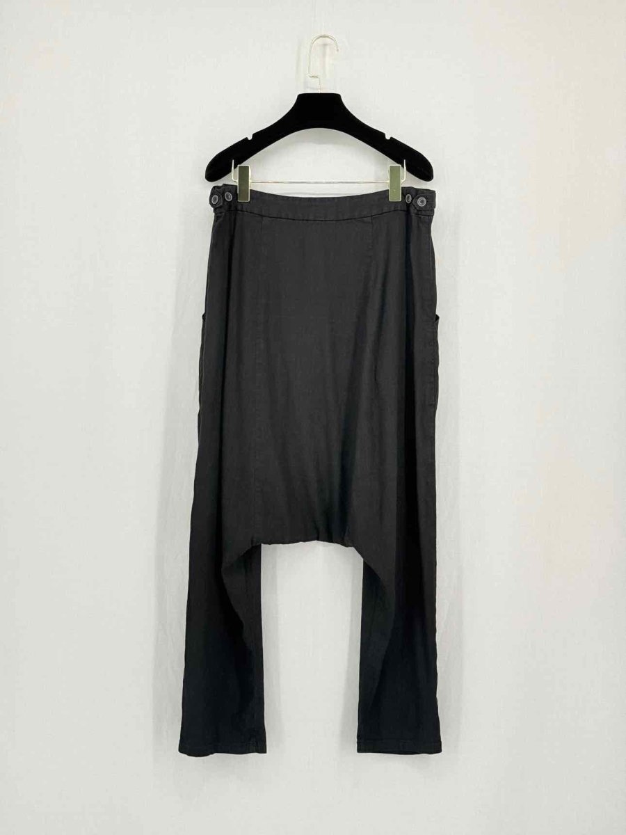 Pre - loved PAS DE CALAIS Black Size Large Harem Pants at Reems Closet