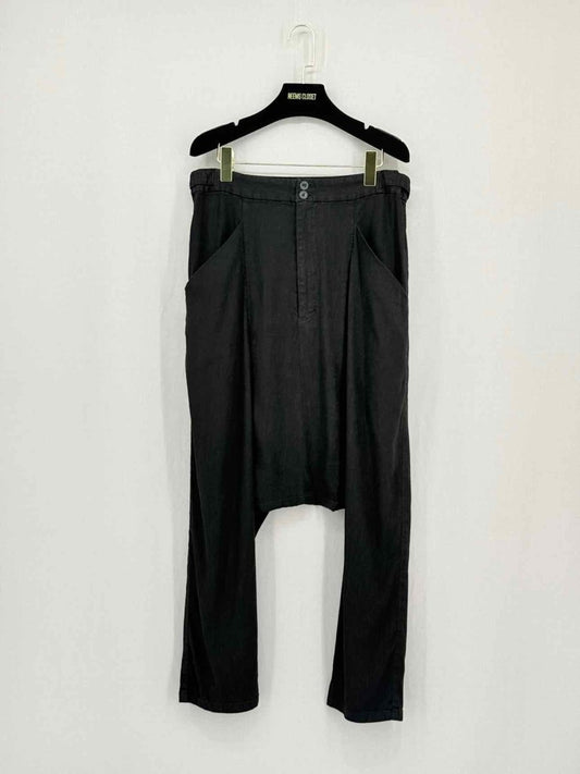 Pre - loved PAS DE CALAIS Black Size Large Harem Pants at Reems Closet