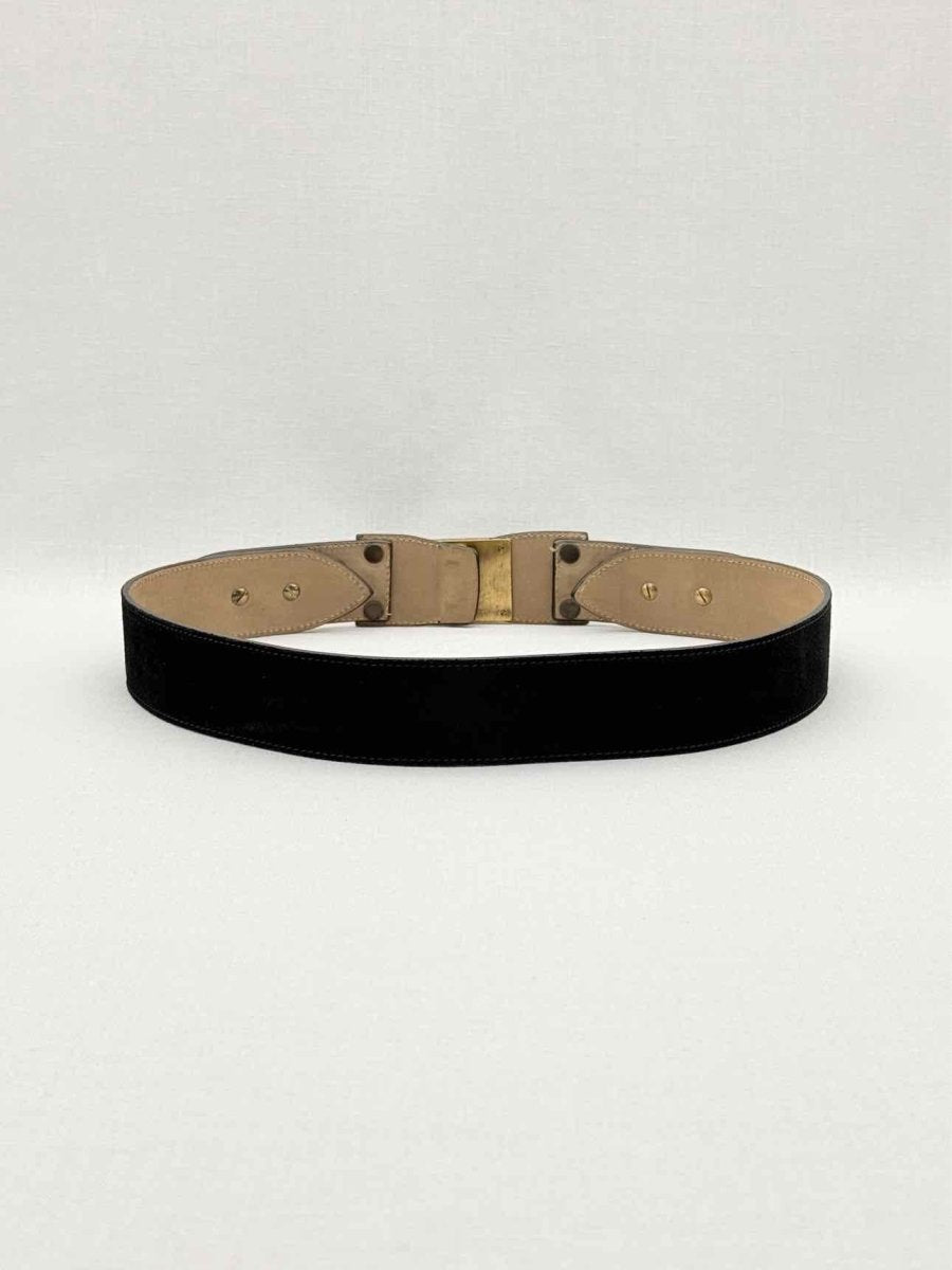 Pre-loved PATRIZIA PEPE Black Belt at Reems Closet
