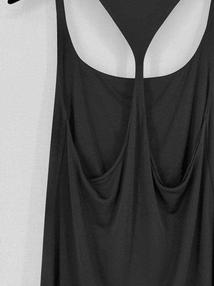Pre - loved PATRIZIA PEPE Black Size Small Top at Reems Closet