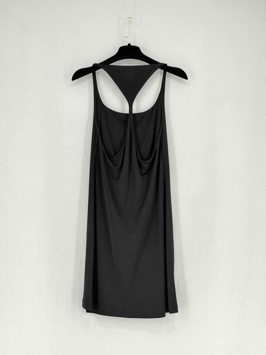 Pre - loved PATRIZIA PEPE Black Size Small Top at Reems Closet