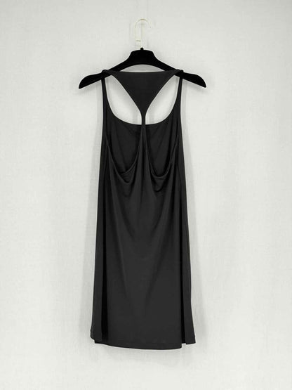 Pre - loved PATRIZIA PEPE Black Size Small Top at Reems Closet