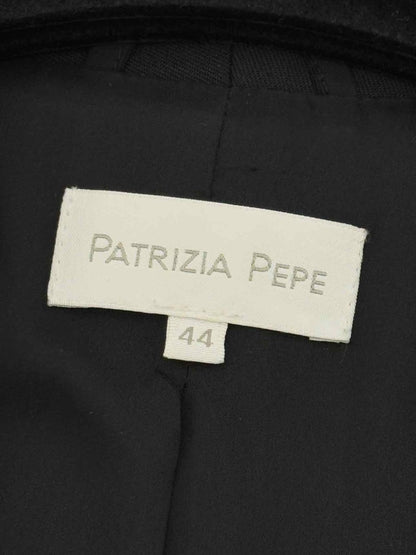 Pre - loved PATRIZIA PEPE Black Size US 8 Blazer at Reems Closet