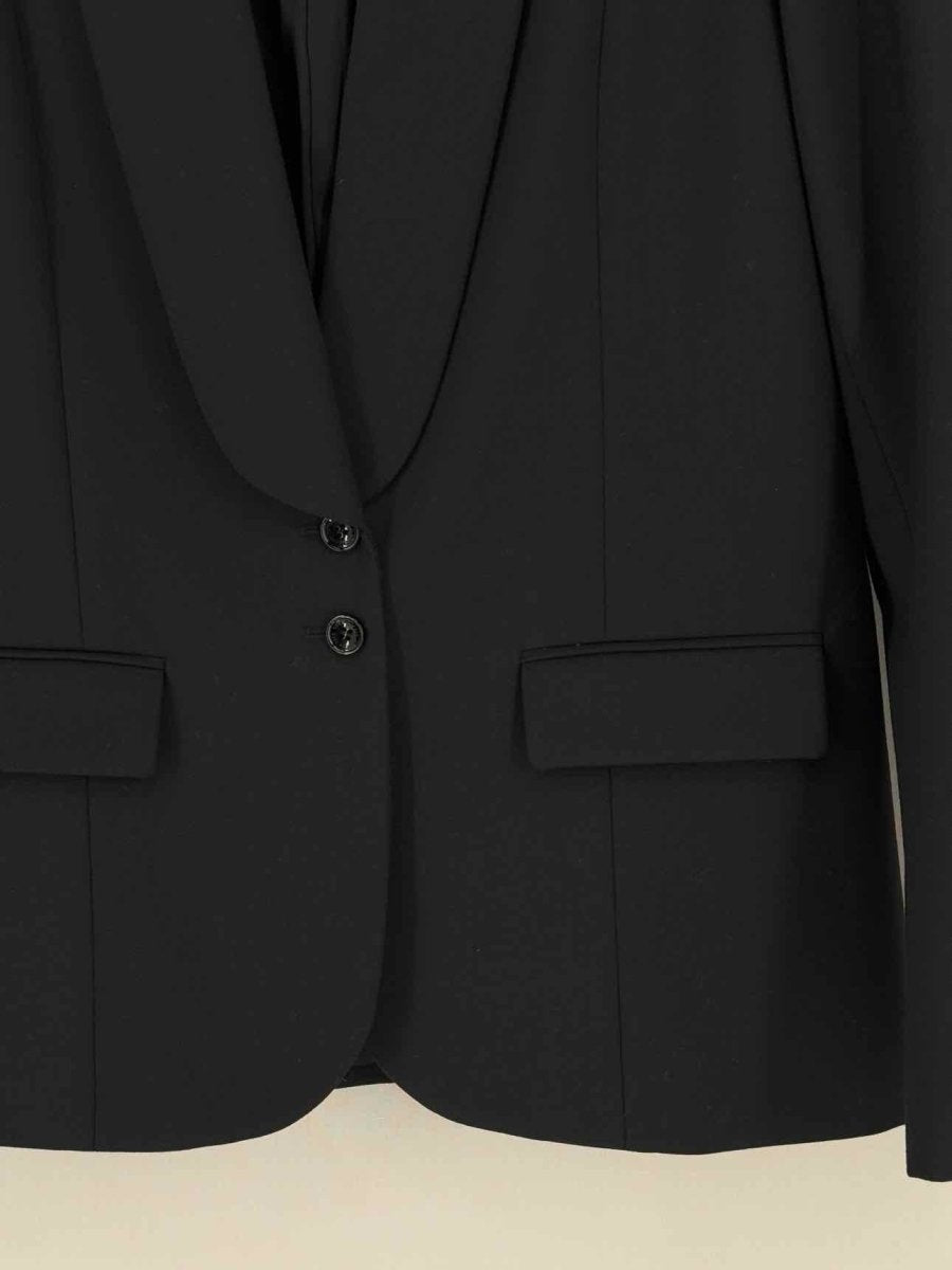 Pre - loved PATRIZIA PEPE Black Size US 8 Blazer at Reems Closet