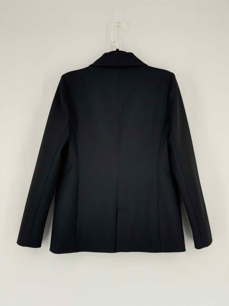 Pre - loved PATRIZIA PEPE Black Size US 8 Blazer at Reems Closet