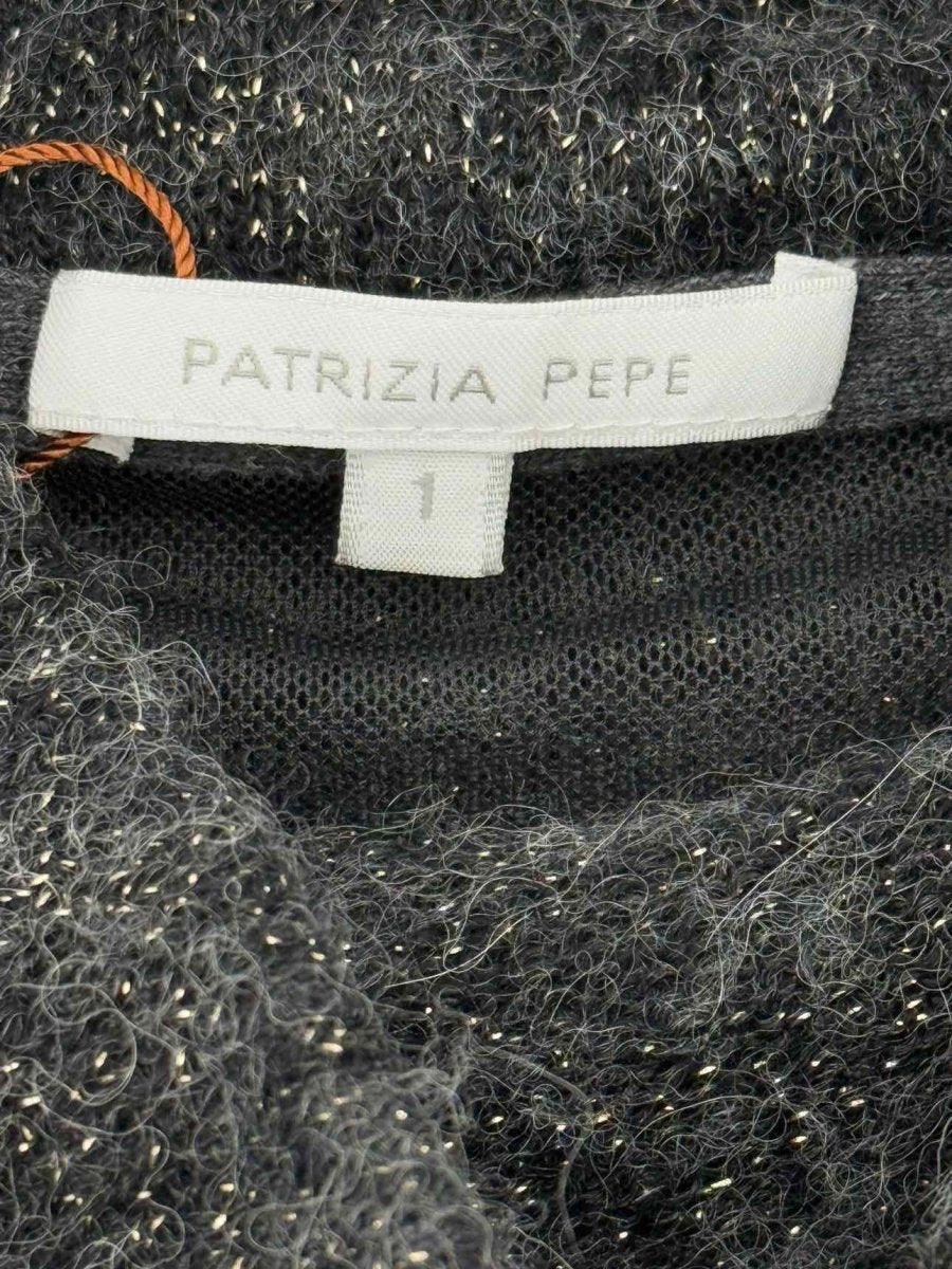 Pre - loved PATRIZIA PEPE Turtleneck Black Size Small Jumper at Reems Closet