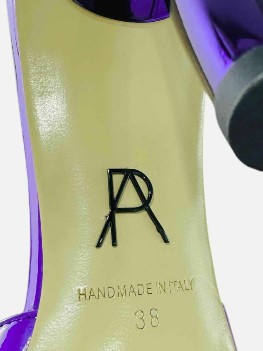 Pre - loved PAUL ANDREW Purple Size EU 38 Mules at Reems Closet