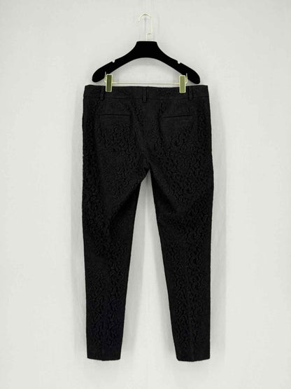 Pre - loved PAUL & JOE Black Jacquard Size US 12 Pants at Reems Closet