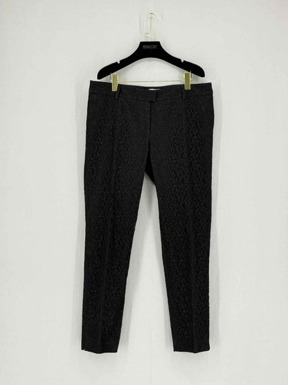 Pre - loved PAUL & JOE Black Jacquard Size US 12 Pants at Reems Closet