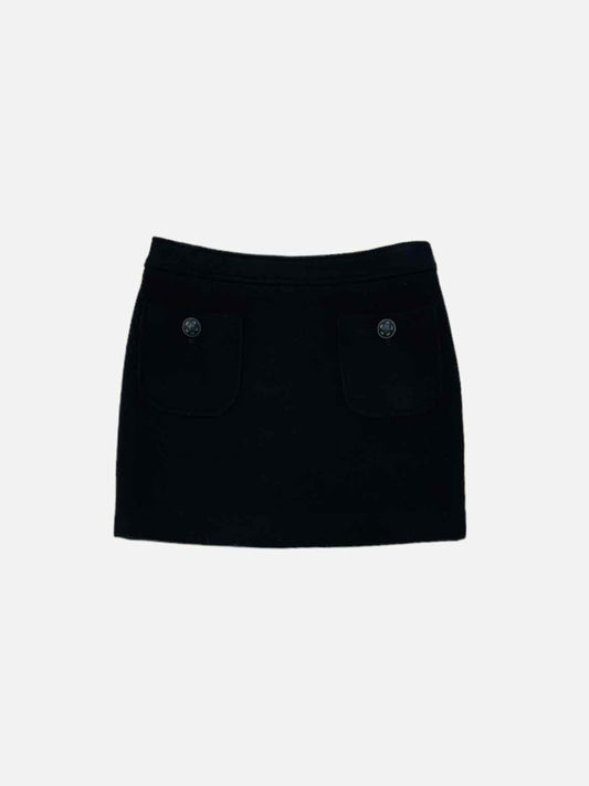 Pre - loved PAUL & JOE Black Mini Skirt at Reems Closet