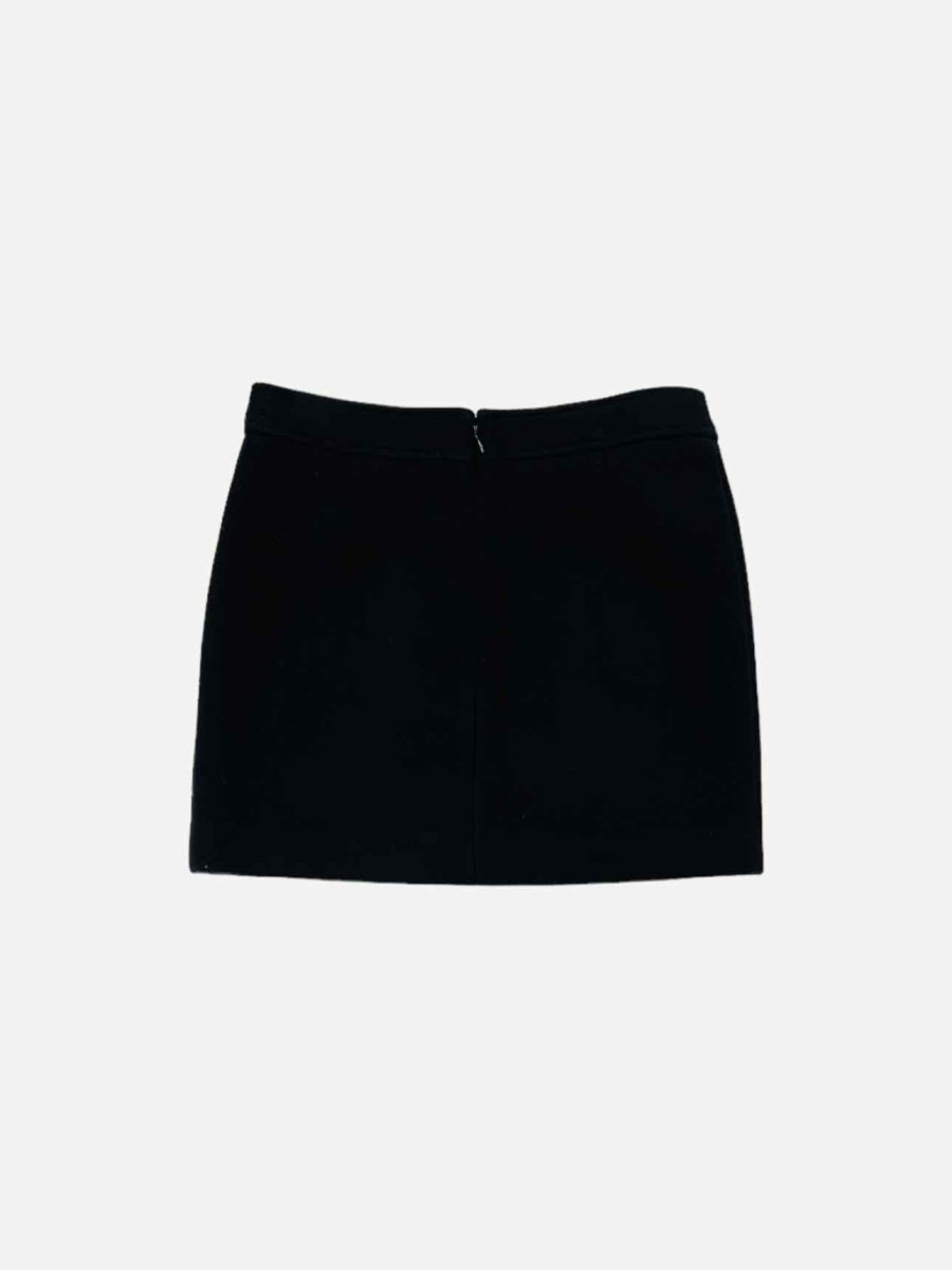 Pre - loved PAUL & JOE Black Mini Skirt at Reems Closet